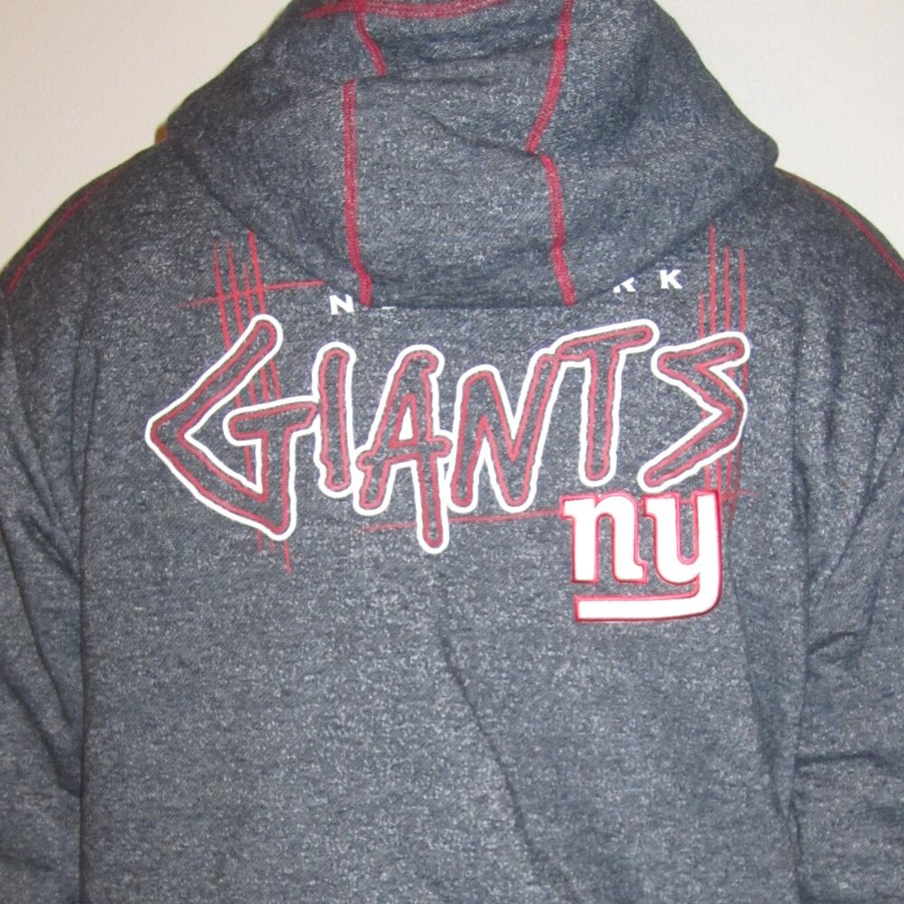 NFL Pro Line NY Giants Football - Mens XL - Grey -  Sweatshirt/Jacket